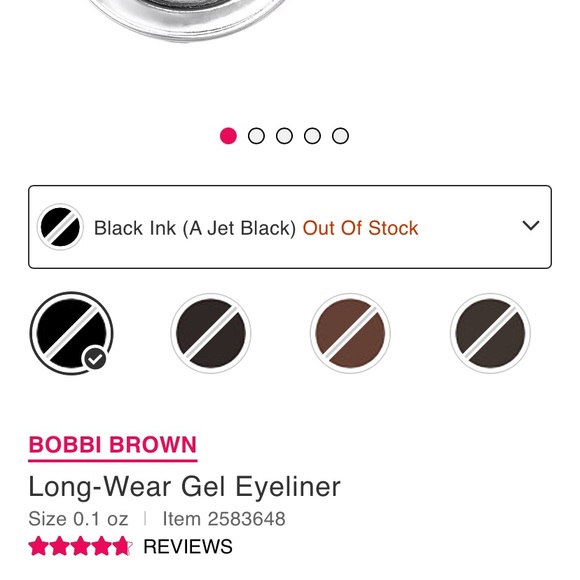 Wine Ink Bobbi Brown Long-Wear Gel Eyeliner - Picture 9 of 15